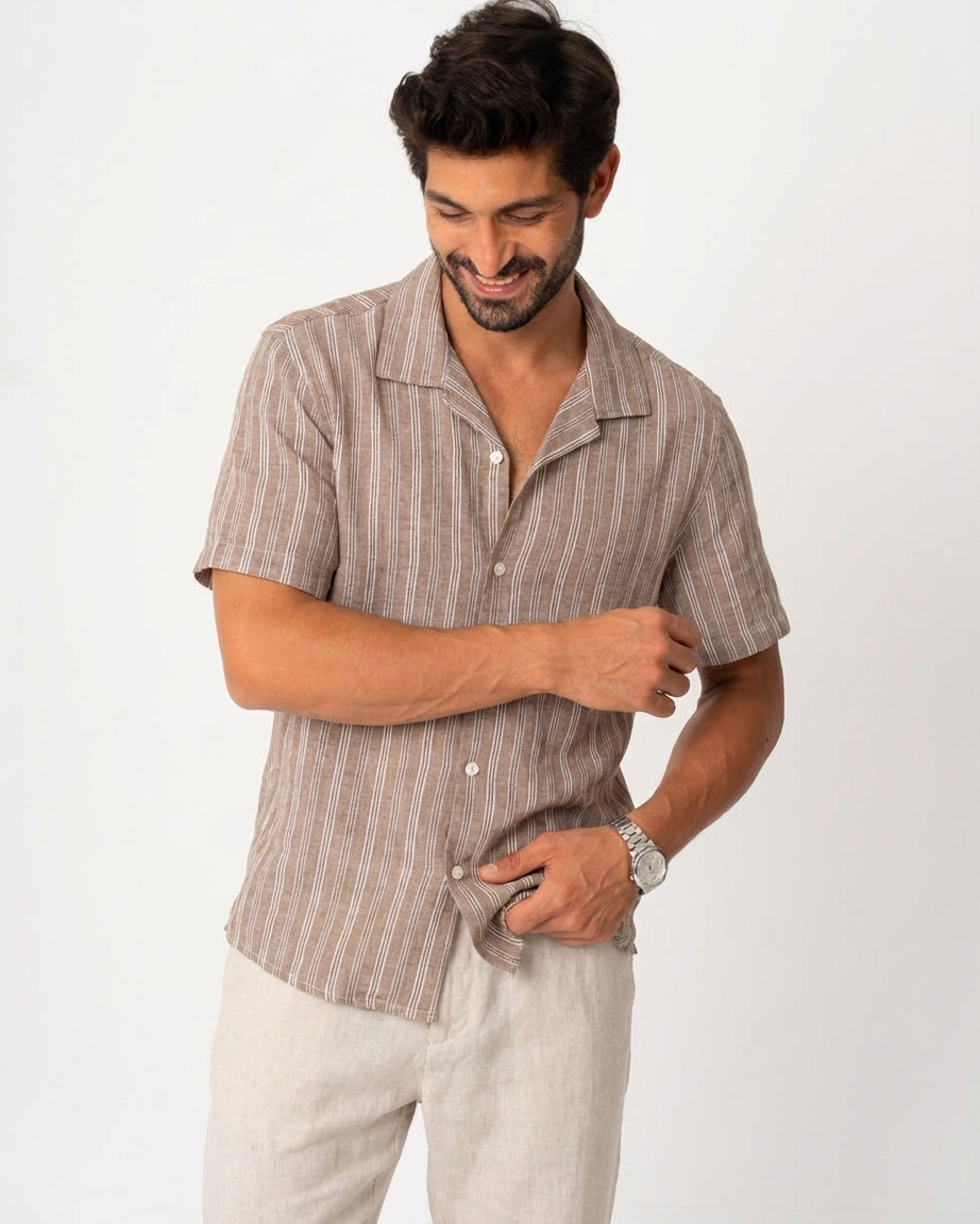 Men Over Size Printed Creative Pulse T-Shirt