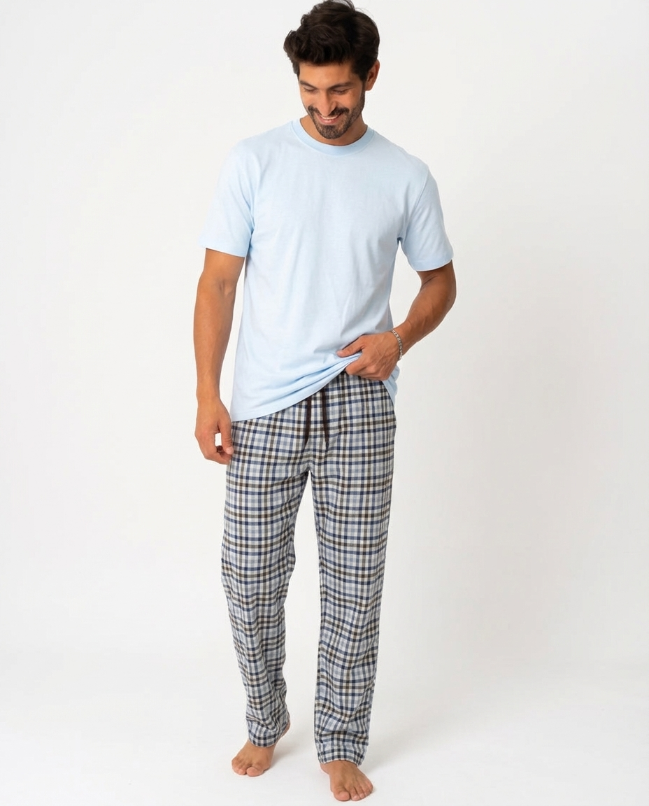 MEN PLAID PANT