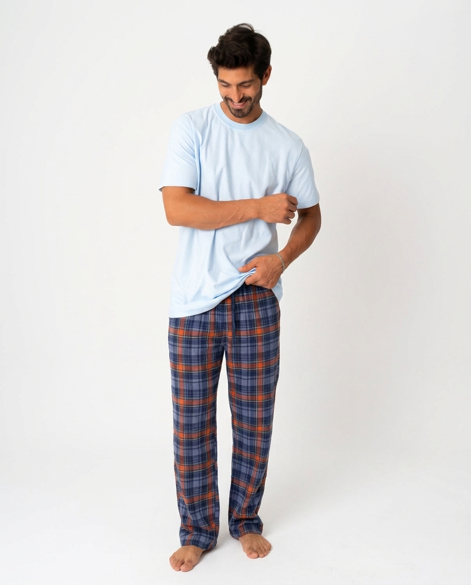MEN PLAID PANT