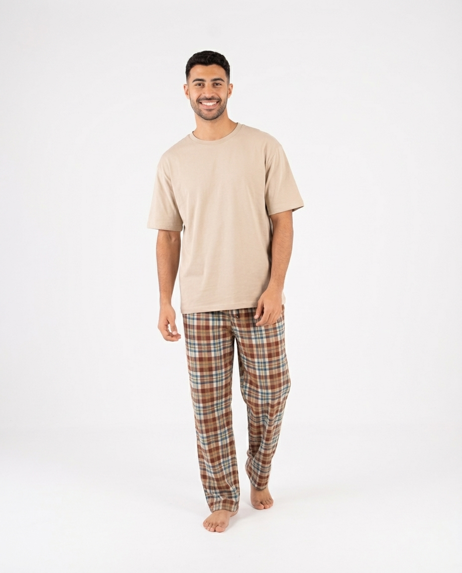 MEN PLAID PANT