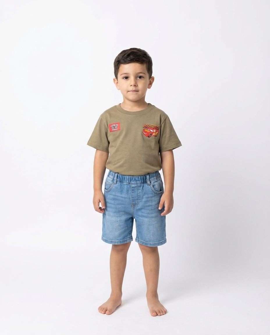 Boys Printed Half Sleeves T-shirt
