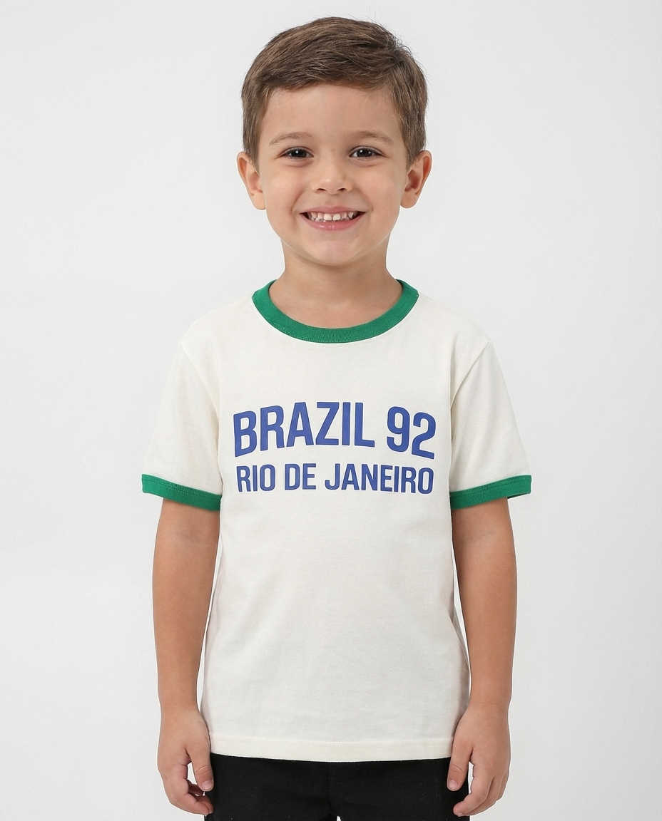 Boys Half Sleeves Printed T-Shirt