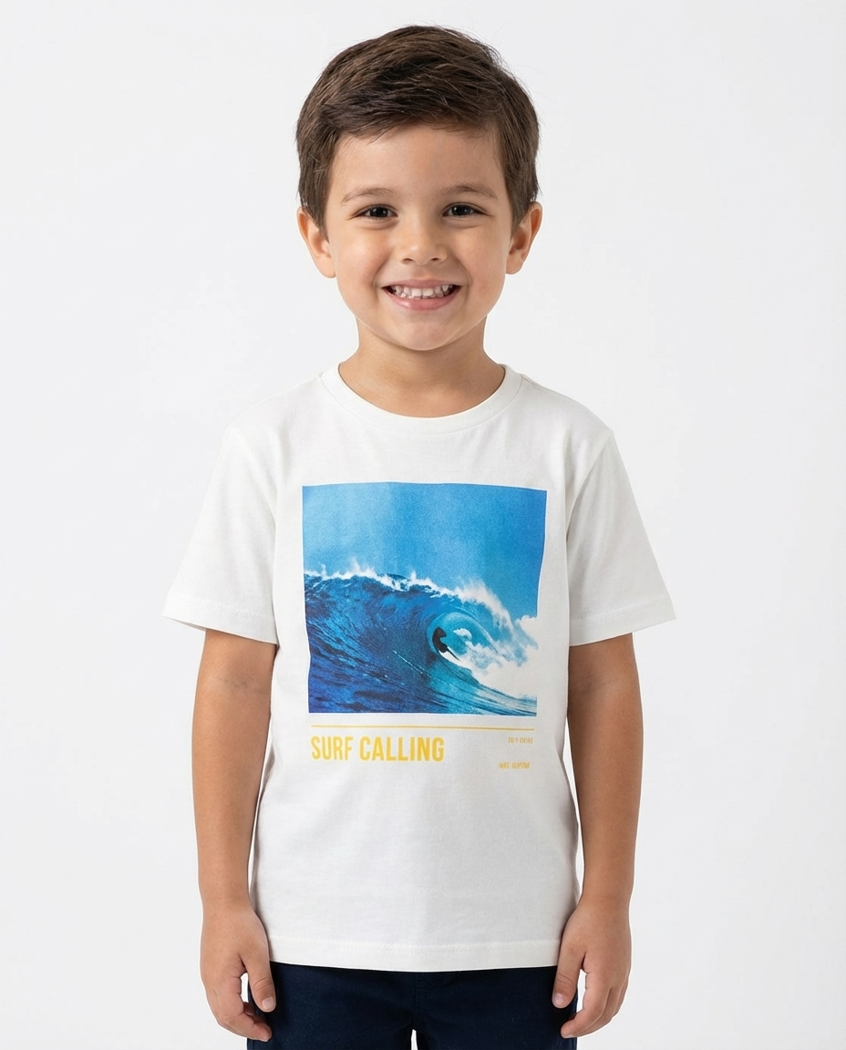 Boys Printed Half Sleeves T-shirt