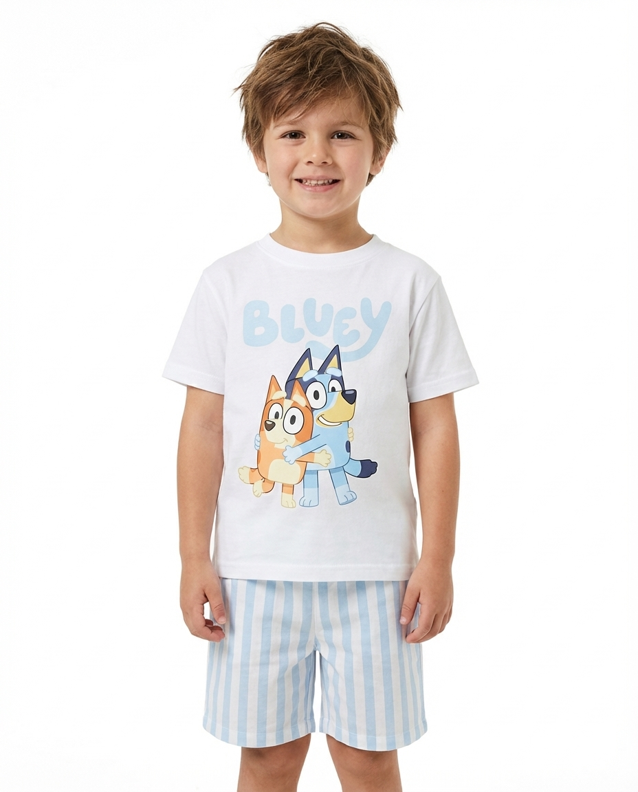 Boys Printed Half Sleeves Pyjama