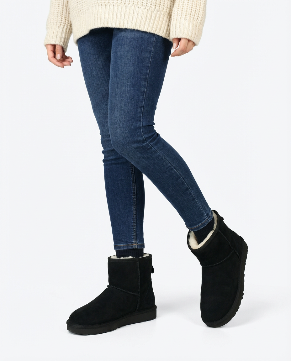 Women Plain Half Boot