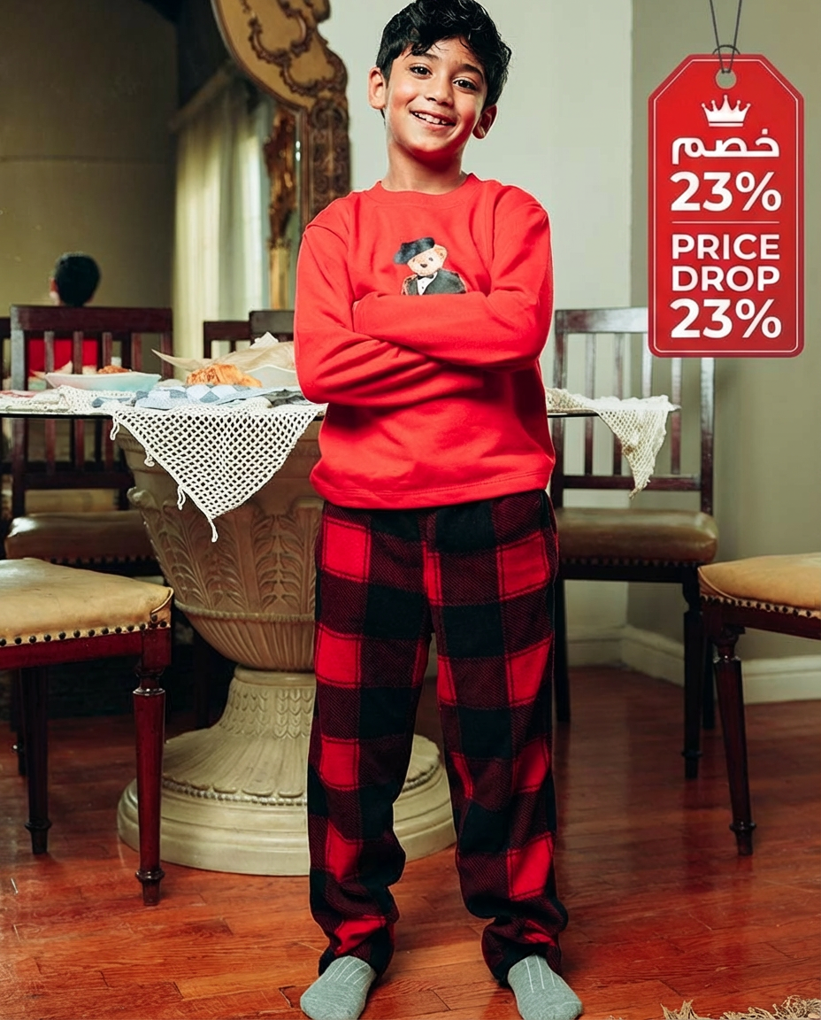 Boys Checkered Pajama