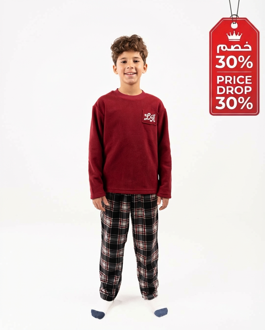 LA Printed Boys Pajama