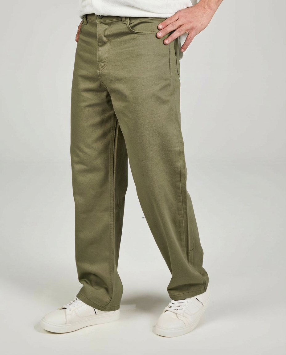 Men Bagy Gabardine Pants
