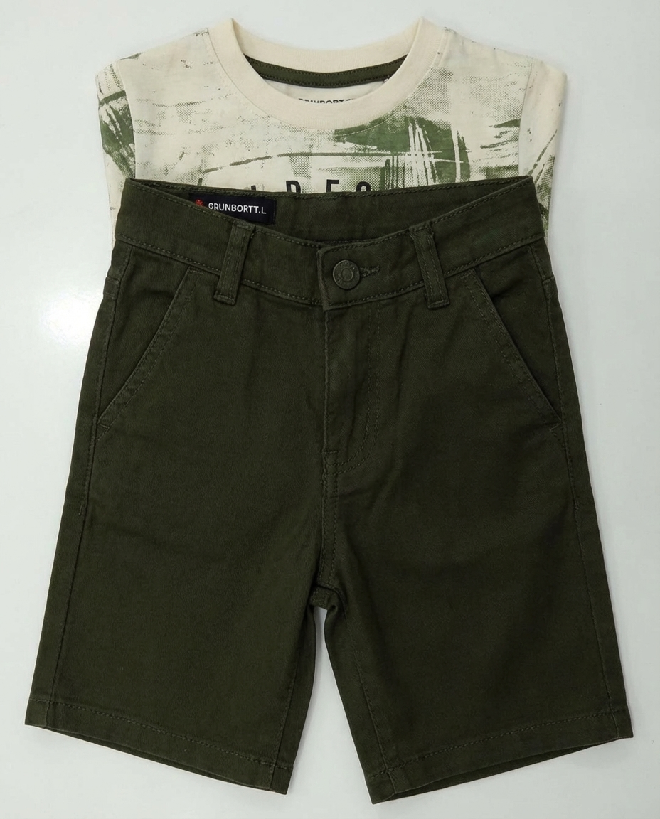 Boys Gabardine Slacks Short
