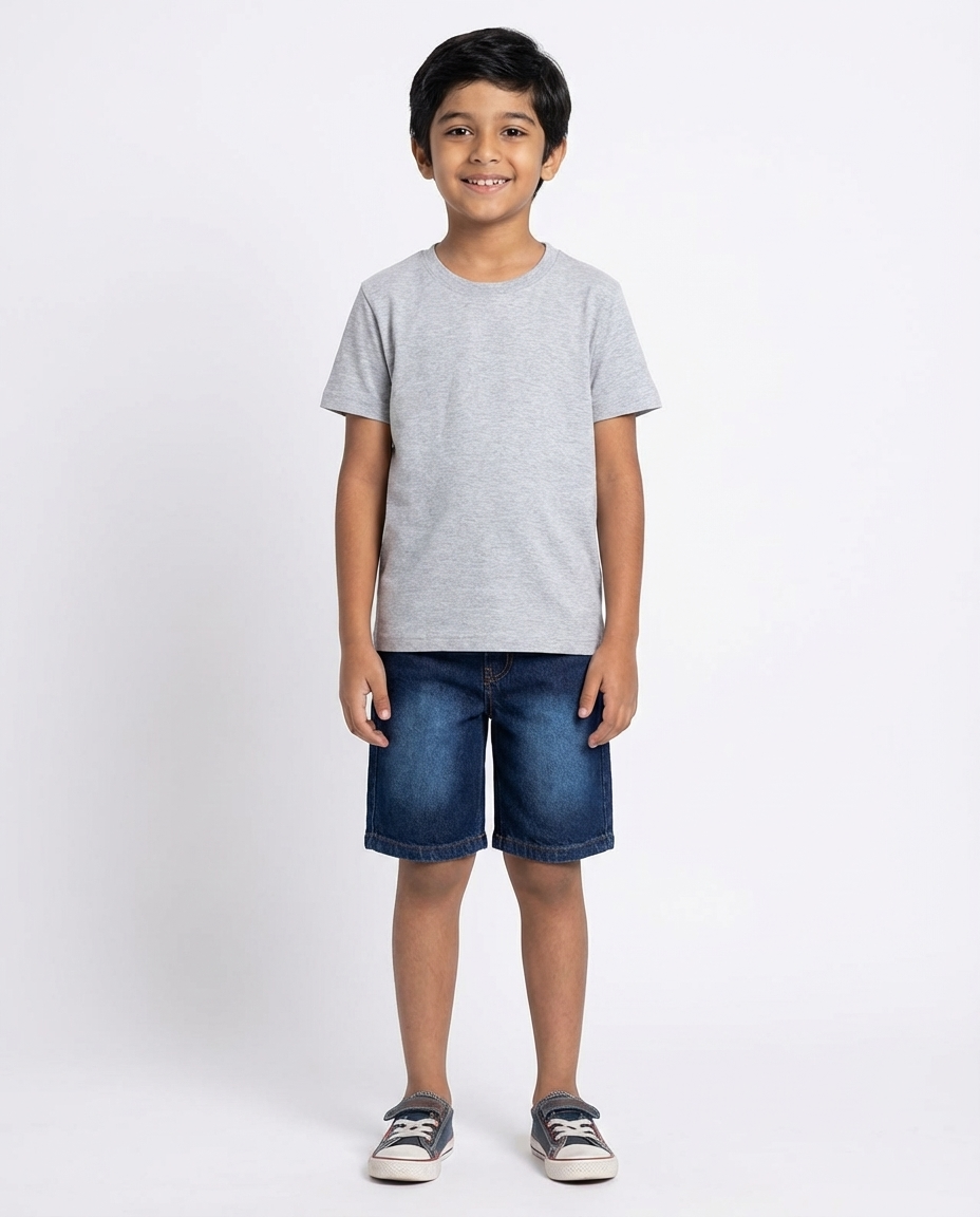 Boys Jeans With Pocket Short