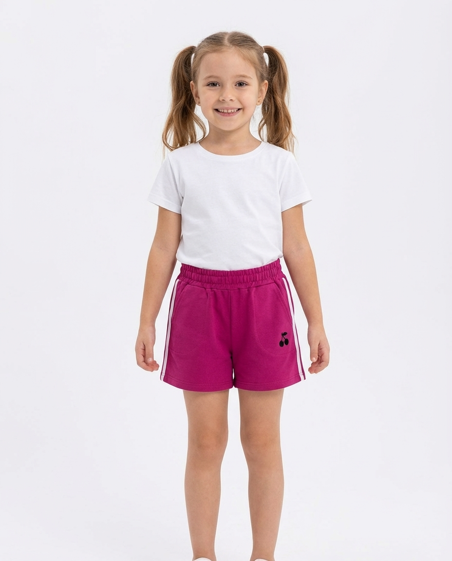Girls Short W/2 Pocket