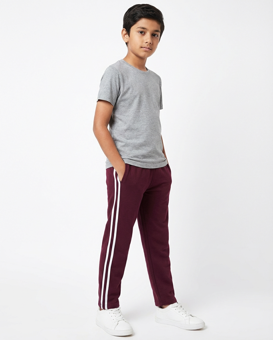 Boys Plain Samar Melton Pant