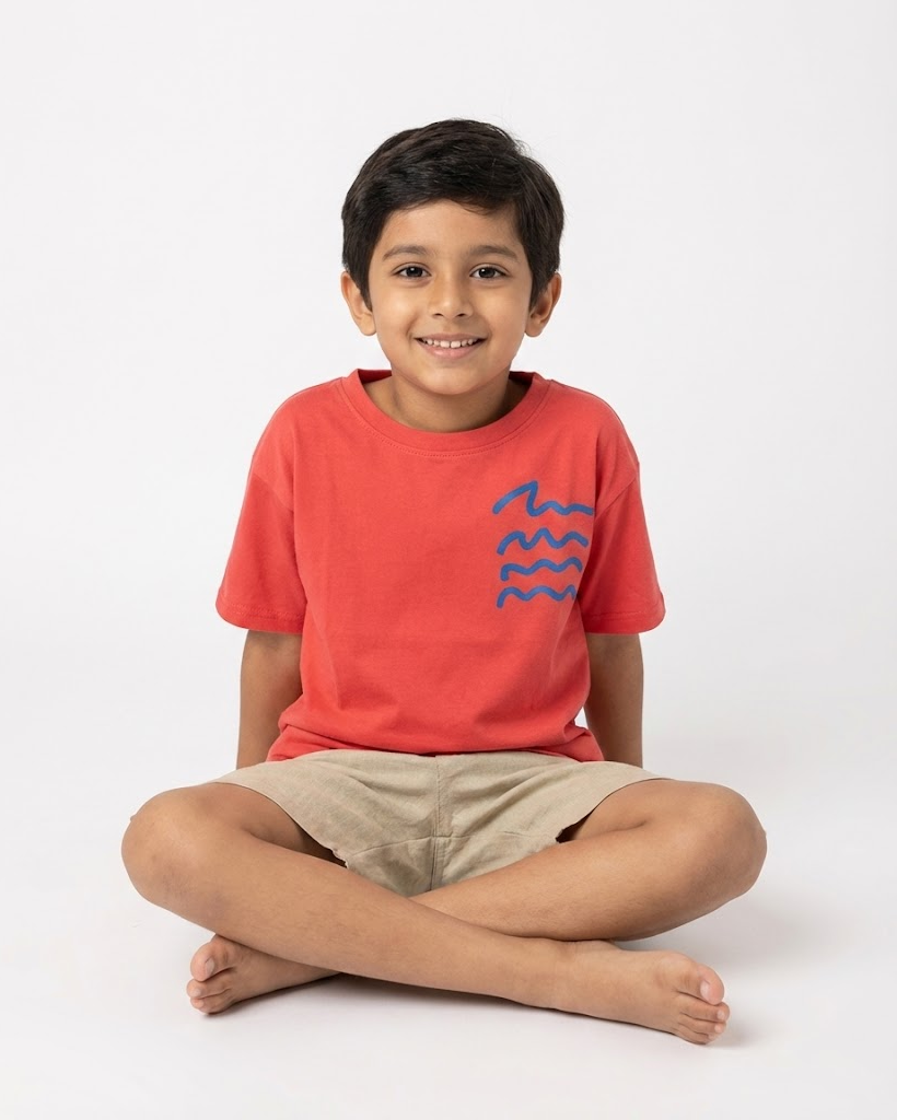 Boys Printed Half Sleeves T-shirt