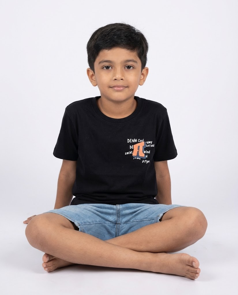 Boys Printed Being Cool T-Shirt Oversize