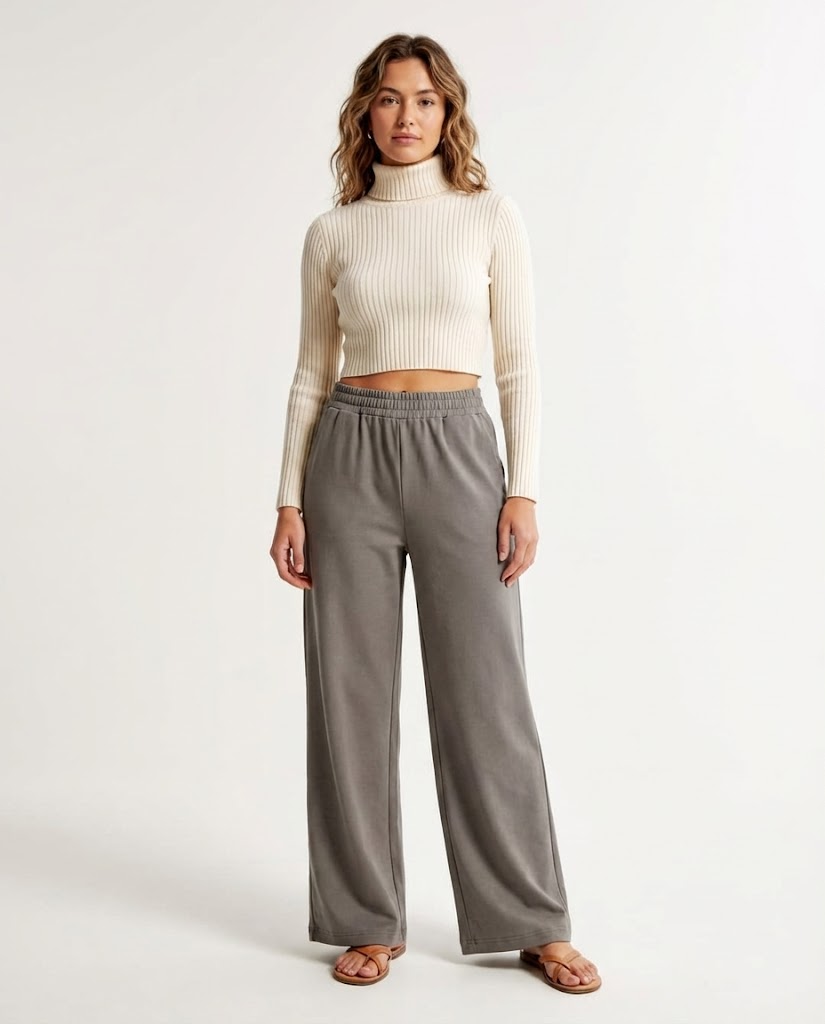 Women Melton Pant