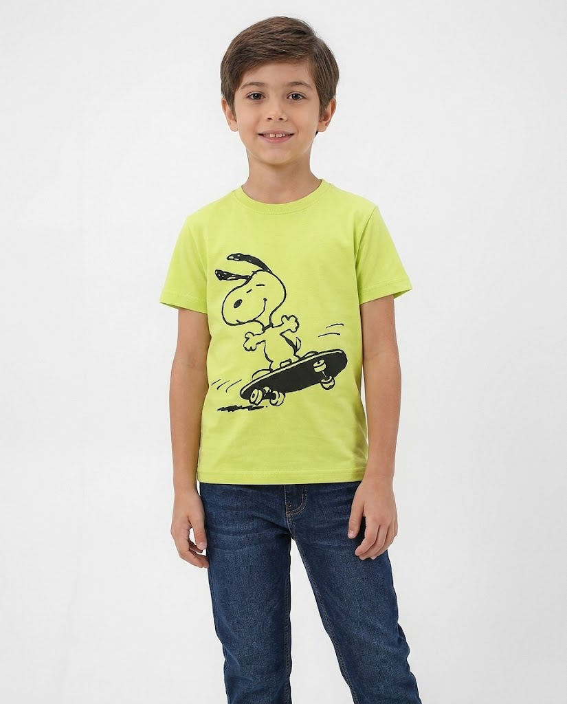 Boys PrintedHalf Sleeves T-Shirt