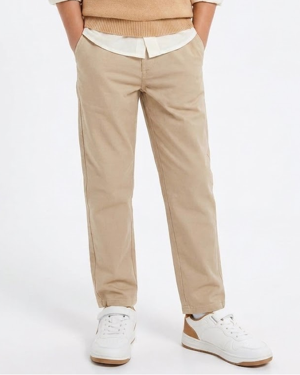 Boys Gabardine Pant Regular Fit