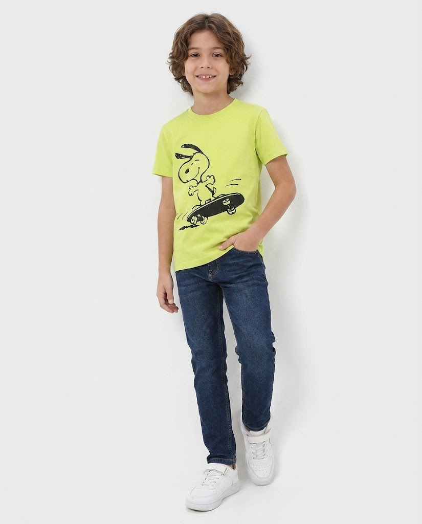 Boys PrintedHalf Sleeves T-Shirt