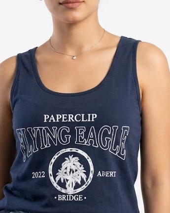 Women Flying Eagle Print Cap Sleeve T-Shirt