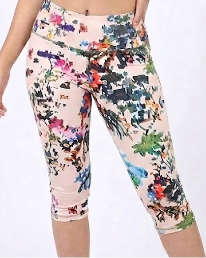 Women Printed Soft Bra And Bermuda Sports Set