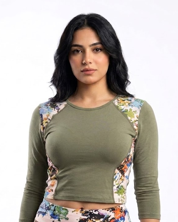 Women Printed Soft And Bermuda Sports Set