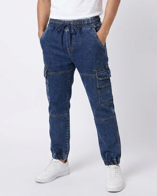 Jogger Fit Denim Pants
