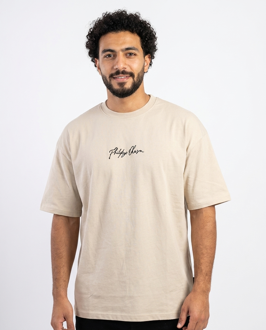MEN PRINTED OVER SIZE T-SHIRT