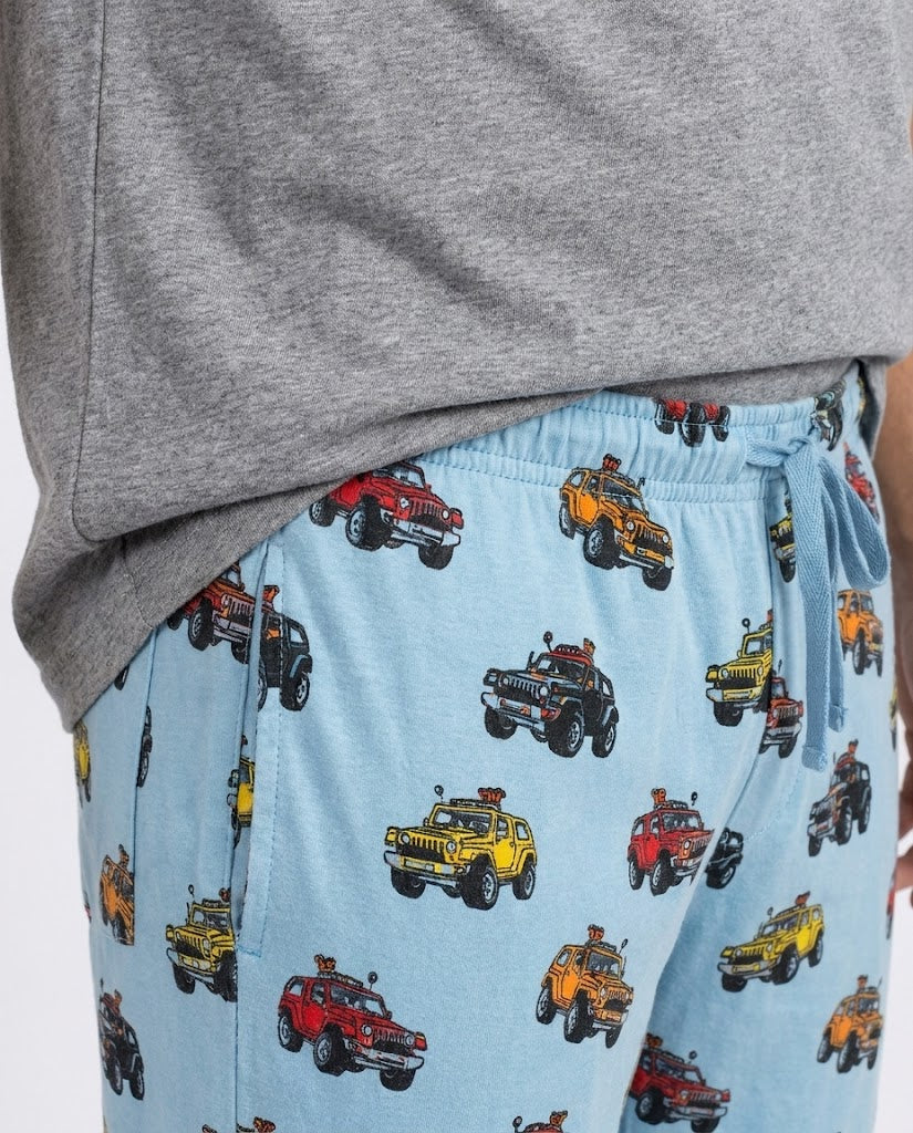 Men Printed Half Sleeves Pyjama