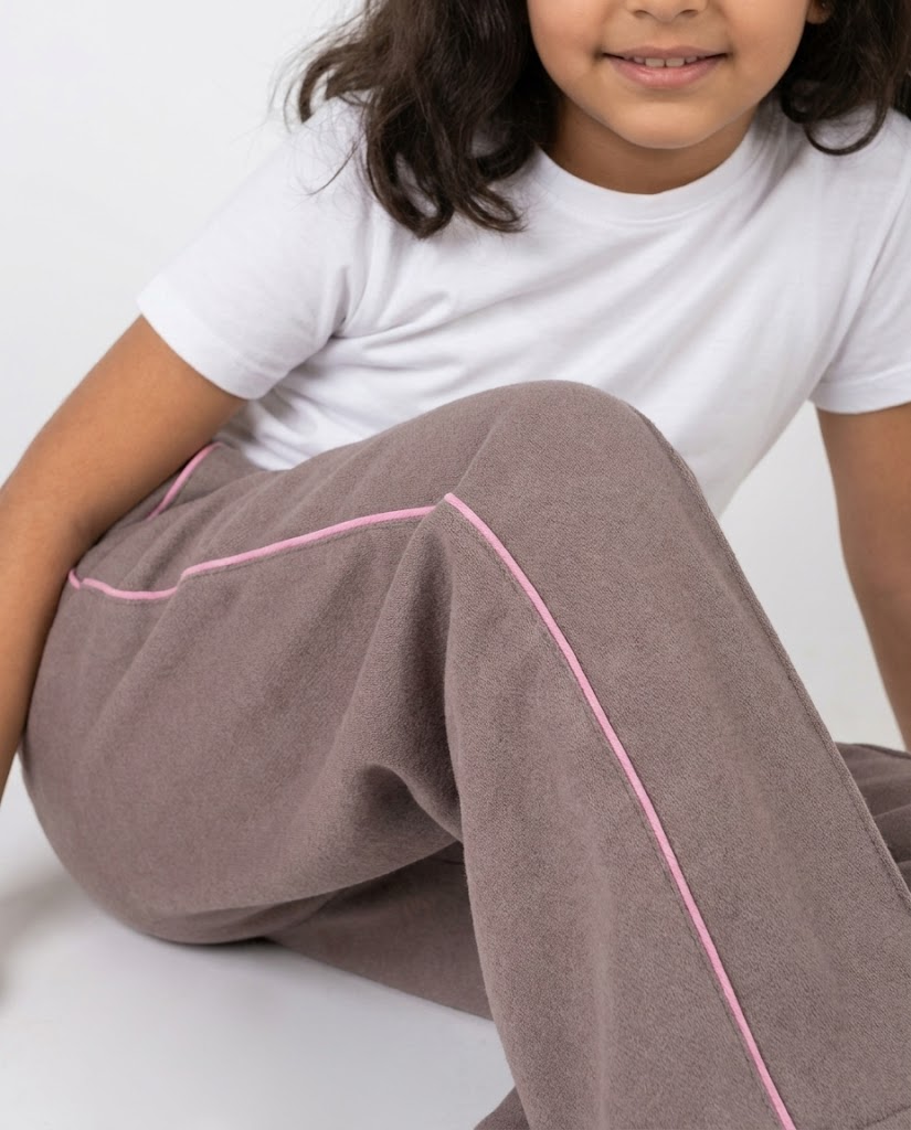 GIRLS SAMAR MELTON PANT WIDE LEG FIT