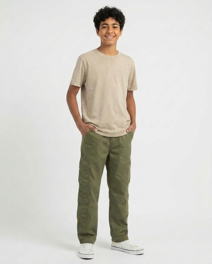 Boys Gabardine Pant W/4Pocket