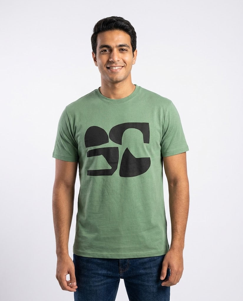 Men Printed Half Sleeves T-shirt