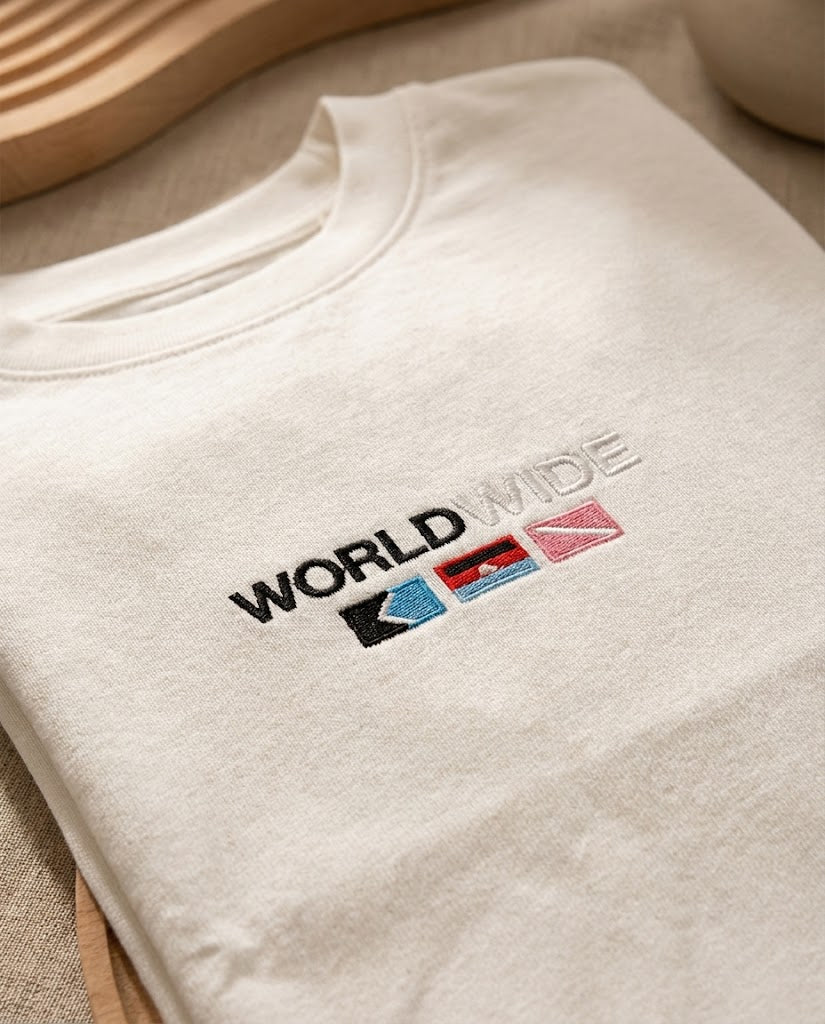 Men Printed World Studio T-shirt Over Size