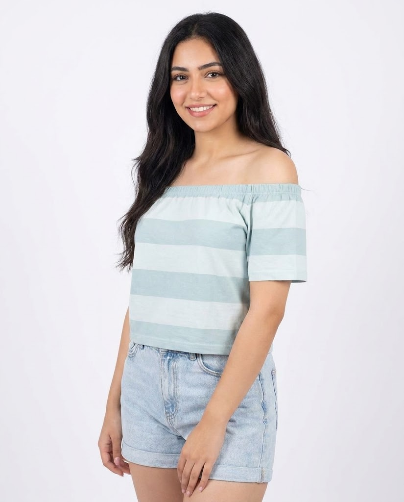 WOMEN STRIPPED SUMMER TOP