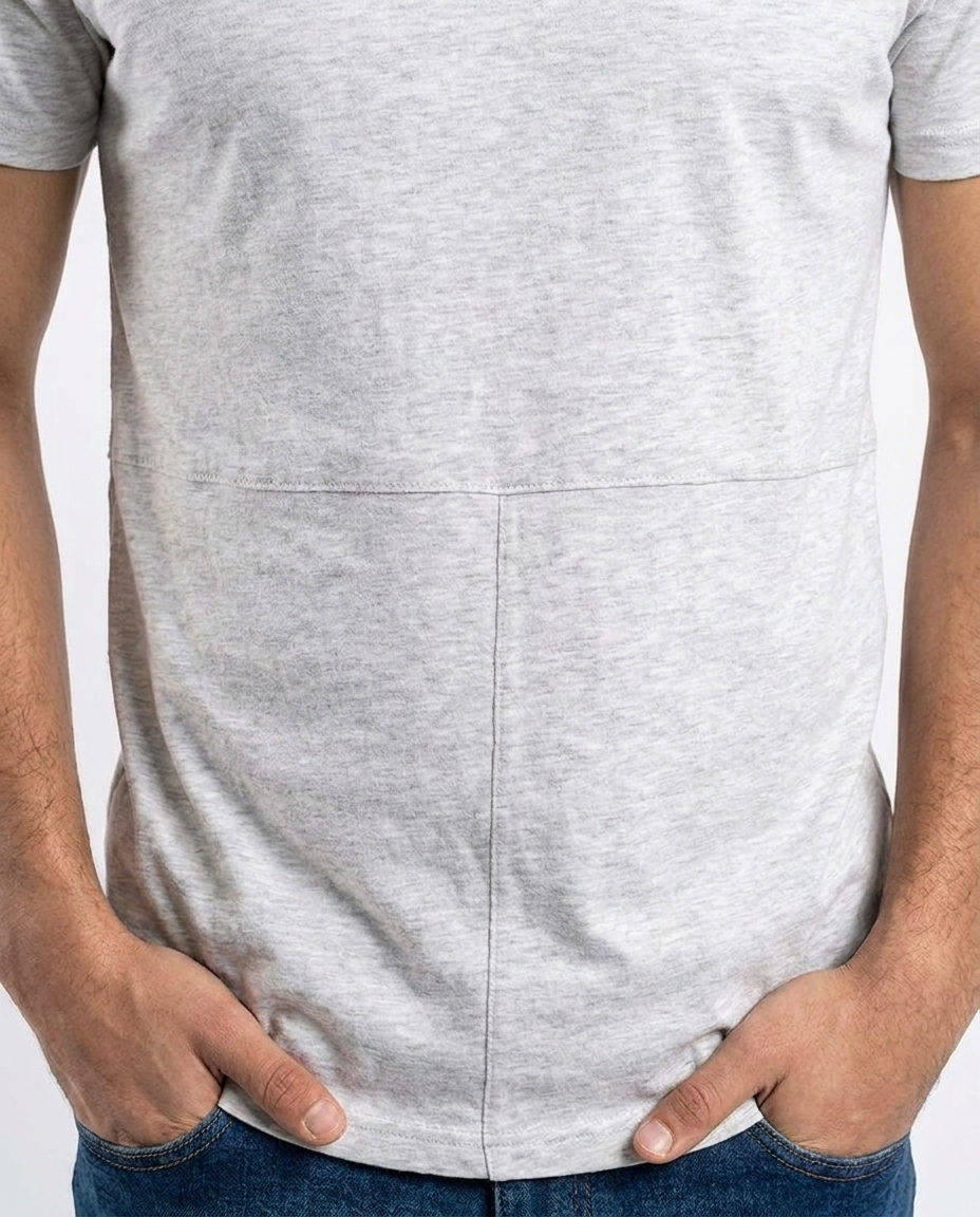 MEN PLAIN COTTON HALF SLEEVES T-SHIRT