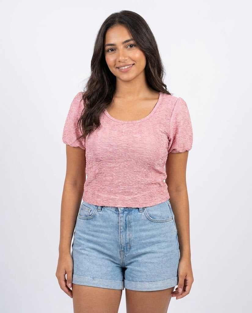 WOMEN HALF SLEEVES SUMMER TOP