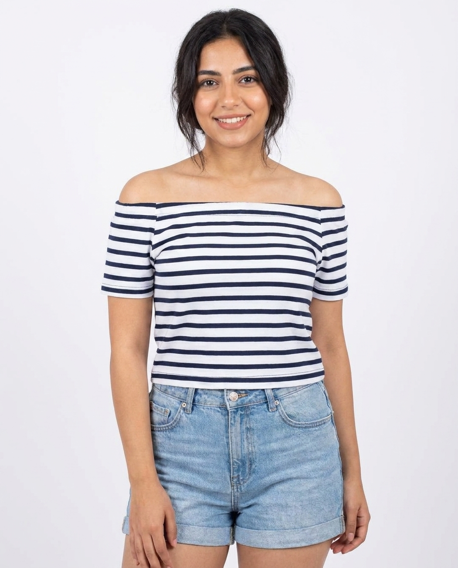 WOMEN STRIPPED SUMMER TOP