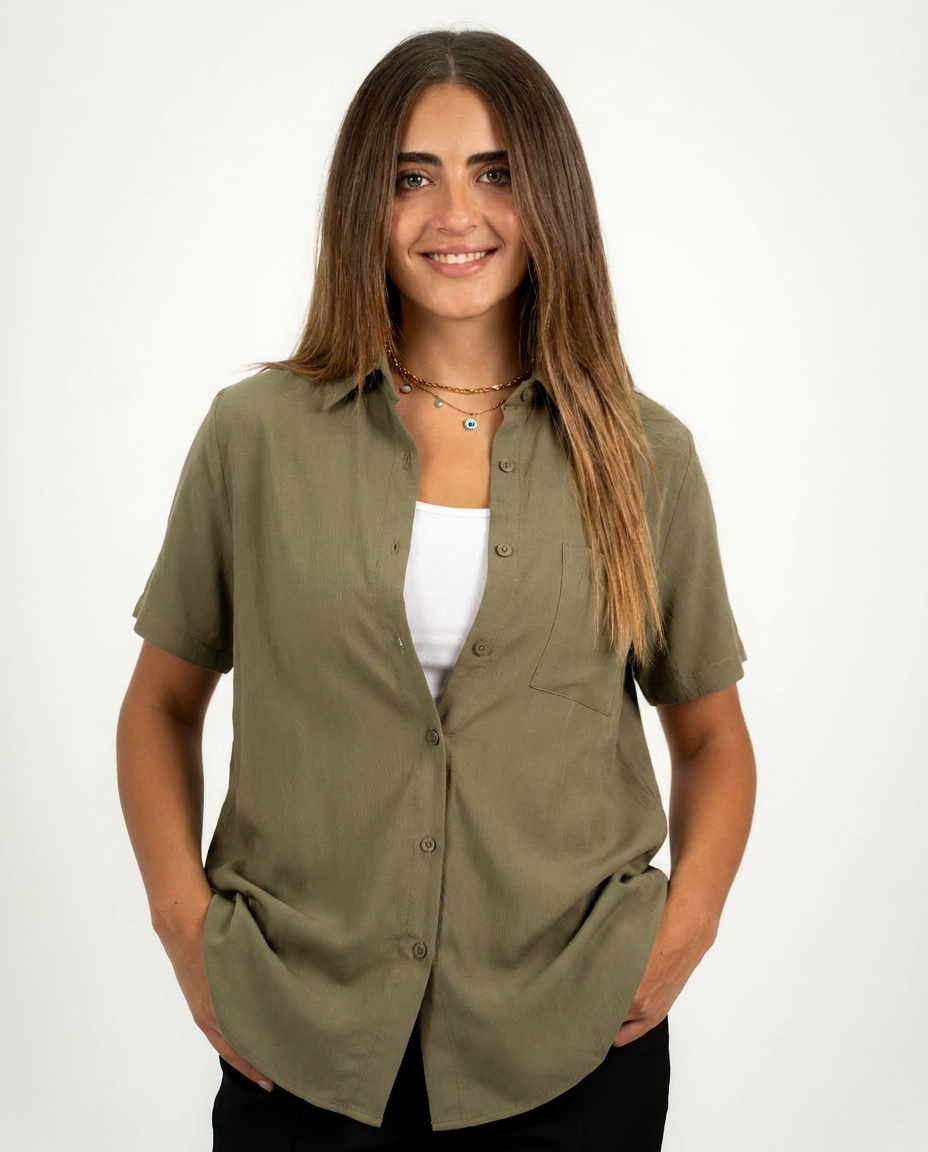 Plain womens blouse