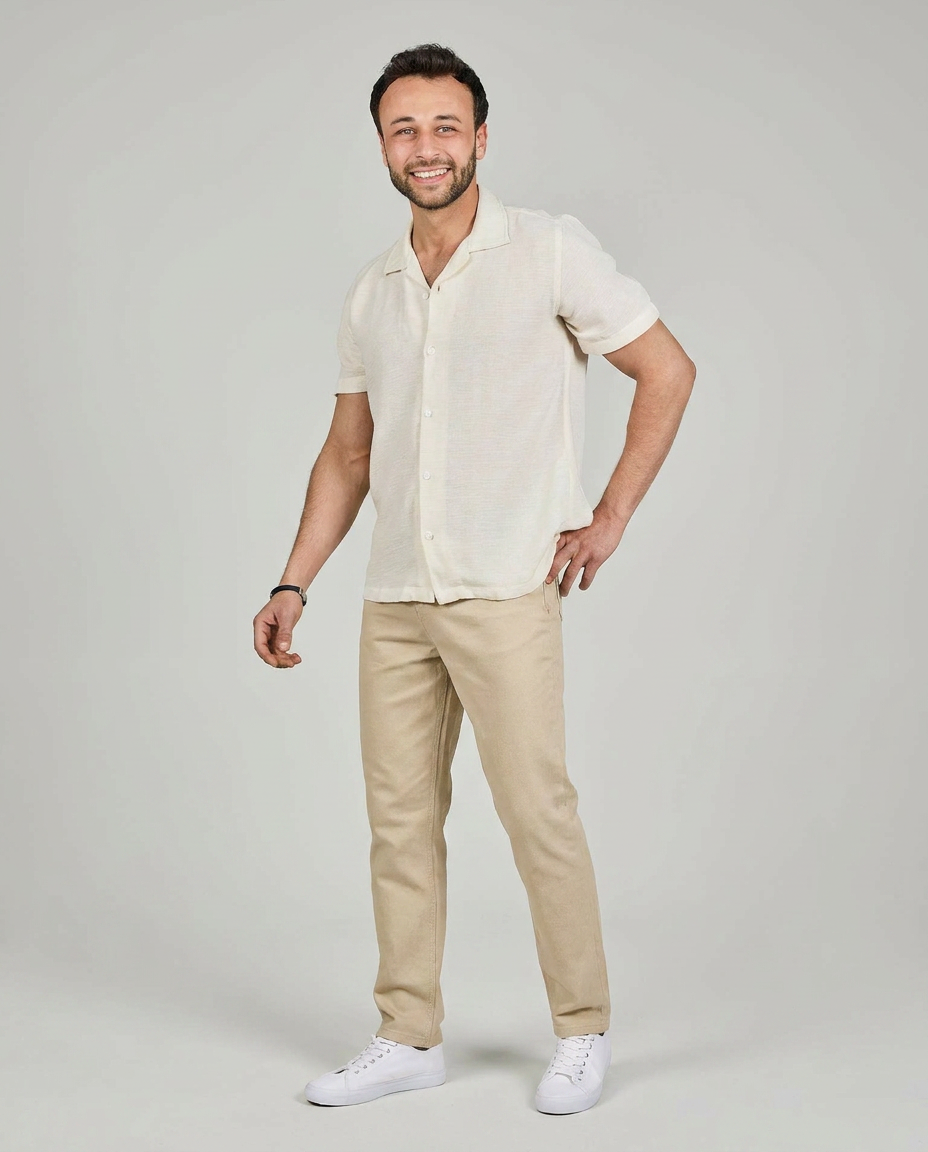 Men's short-sleeved shirt