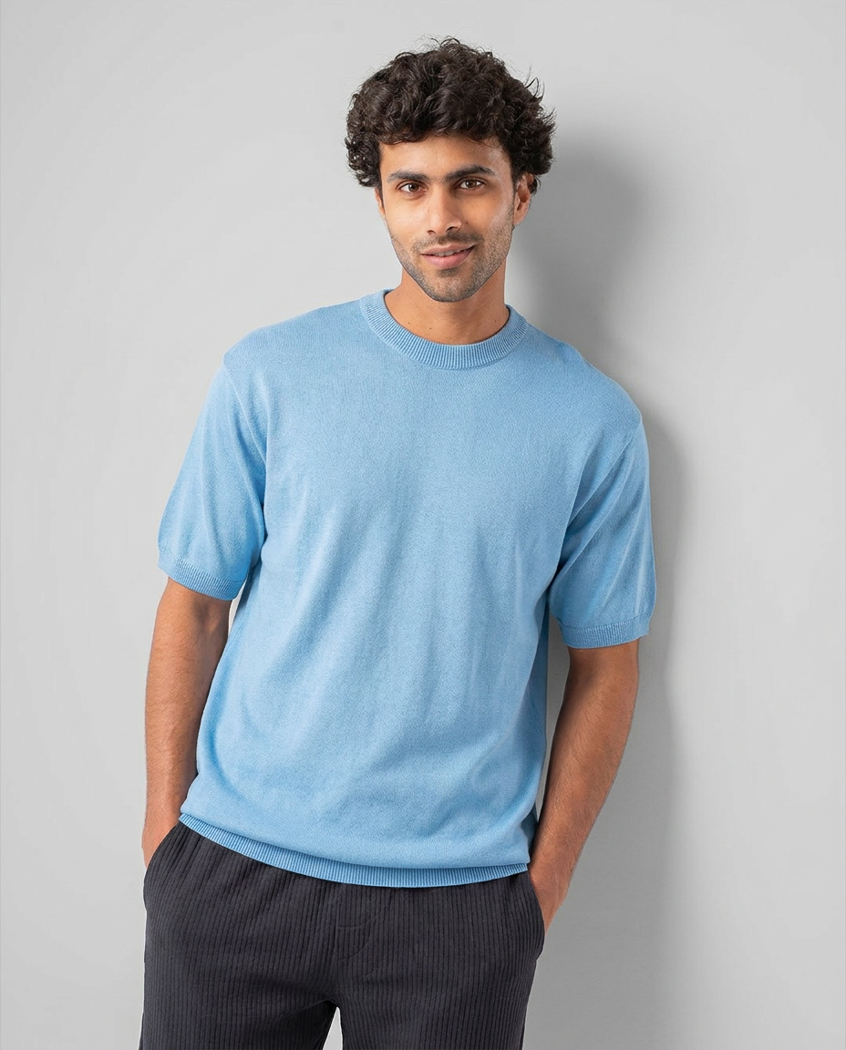 Knitted Men T-shirt