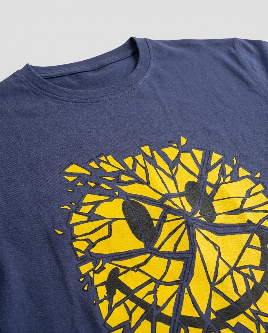 Short Sleeve Mens Printed T-shirt
