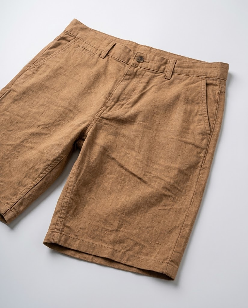 Gabardine Slack Mens Shorts