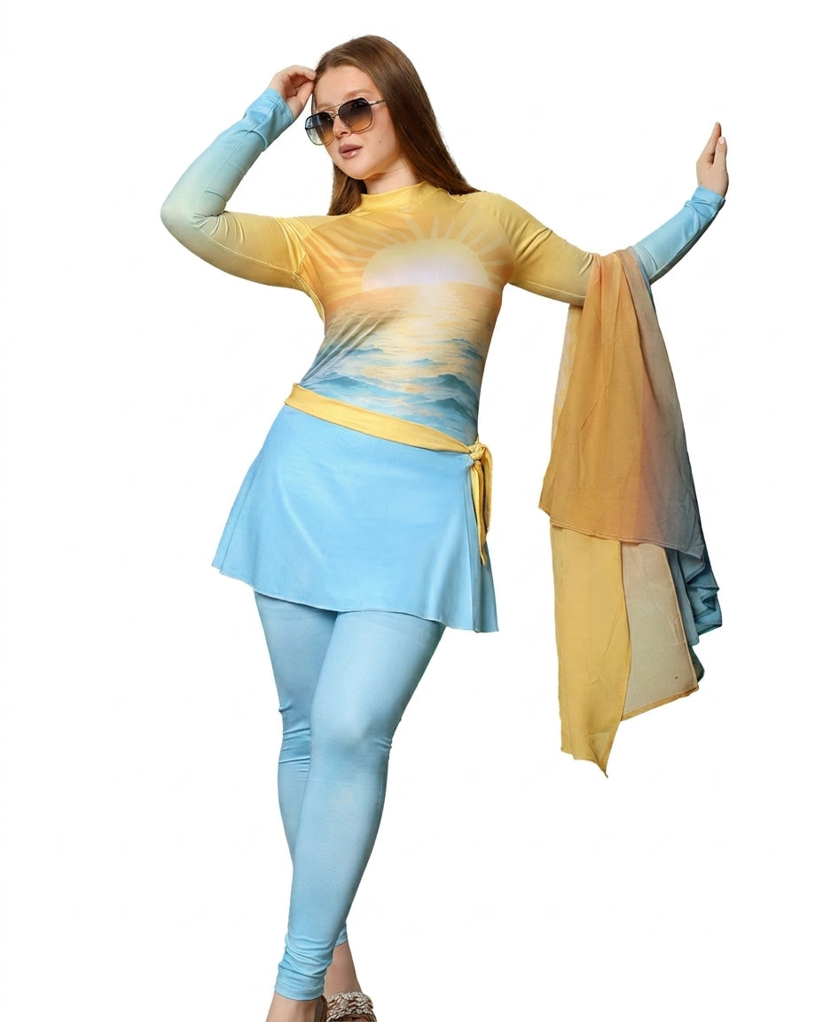 Blue Horizon Burkini