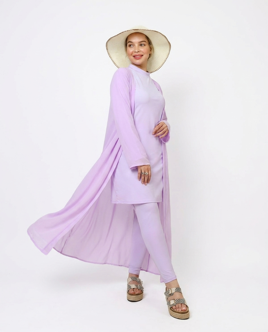 Ocean Pearl Burkini Set