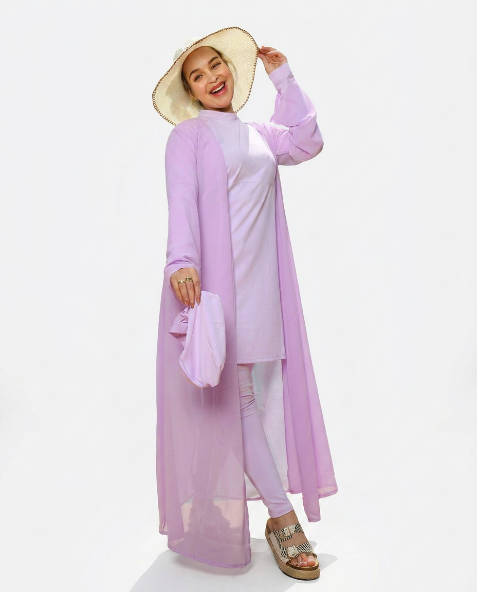 Ocean Pearl Burkini Set
