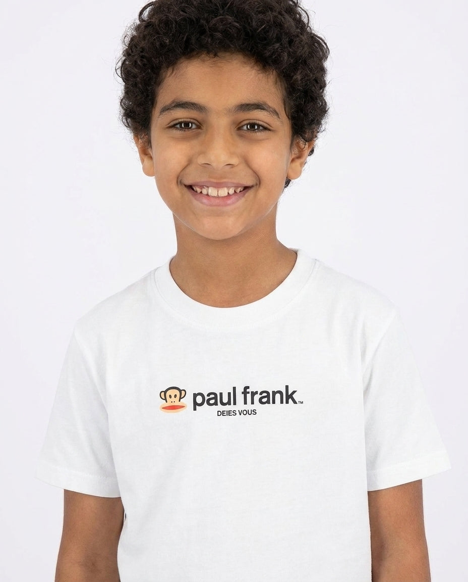Boys Printed Paul Frank Half Sleeves T-shirt