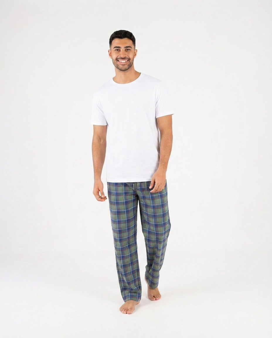 MEN PLAID PANT
