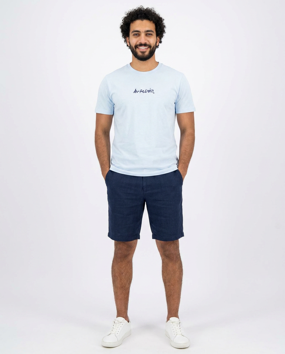 Sky Blue Essential Tee