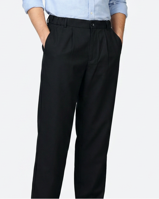 Men's Smart Casual Pleated Trousers