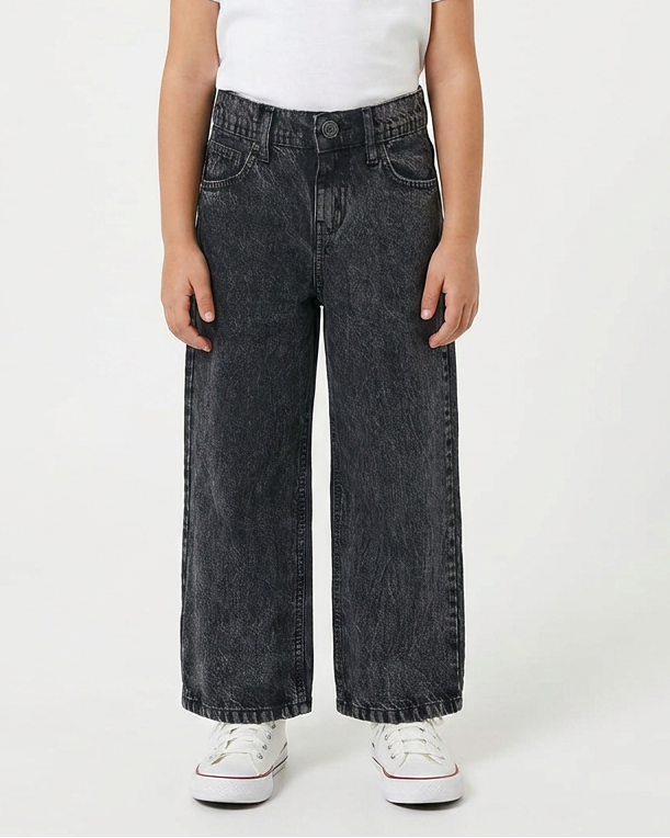 Girls Gabardine Pant Regular Fit