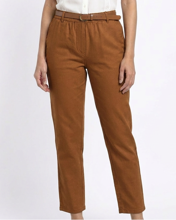Regular fit pants